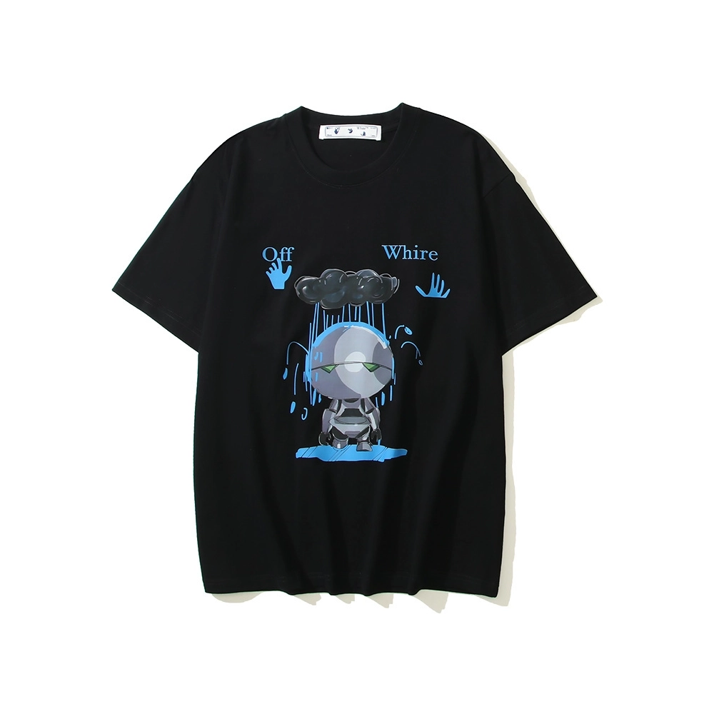 Off-white T-Shirt 103 Black White,Off White T Shirt,Tshirt,APPAREL