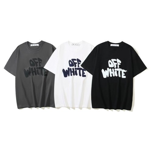 Off-white T-Shirt 101 Black White Gray,Off White T Shirt,Tshirt,APPAREL