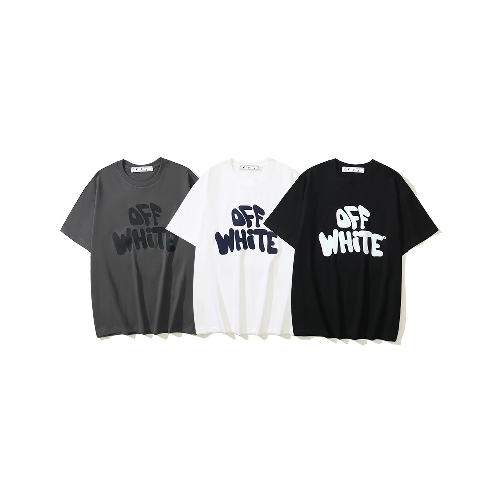Off-white T-Shirt 101 Black White Gray,Off White T Shirt,Tshirt,APPAREL