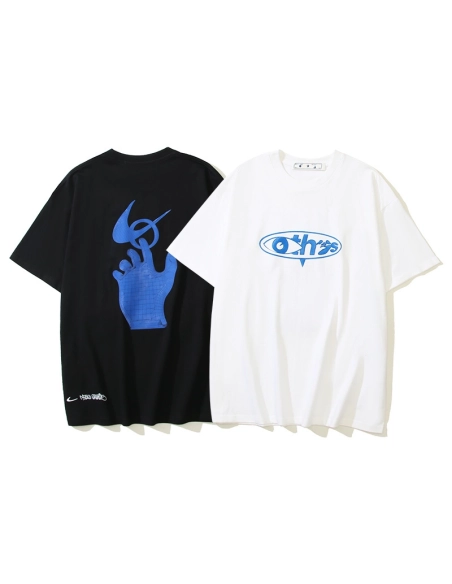 Off-white T-Shirt 104 Black White,Off White T Shirt,Tshirt,APPAREL