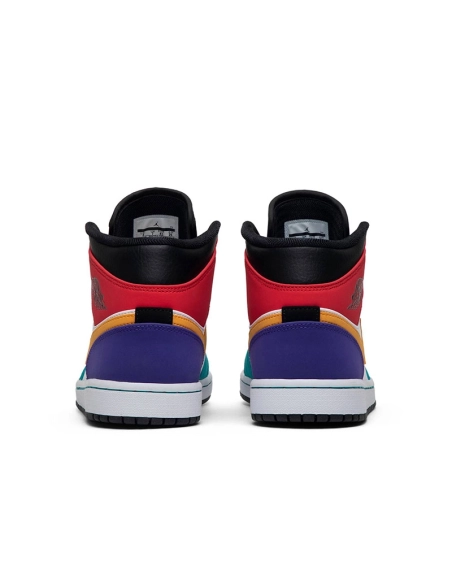 AIR JORDAN 1 MID MULTICOLOR 554724 125,AIR JORDAN 1 MID,Air Jordan