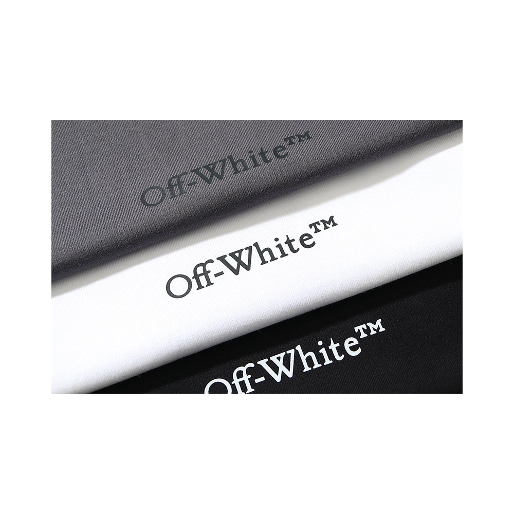 Off-white T-Shirt 108 Black White Gray,Off White T Shirt,Tshirt,APPAREL