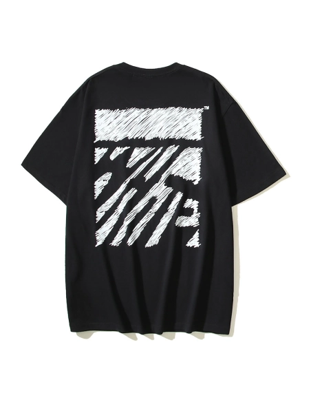 Off-white T-Shirt 109 Black White,Off White T Shirt,Tshirt,APPAREL