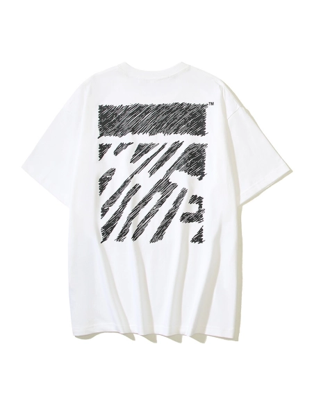 Off-white T-Shirt 109 Black White,Off White T Shirt,Tshirt,APPAREL