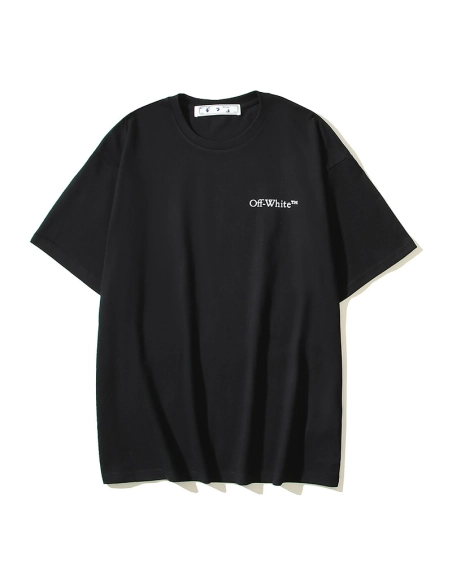 Off-white T-Shirt 109 Black White,Off White T Shirt,Tshirt,APPAREL