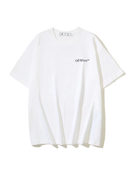 Off-white T-Shirt 109 Black White,Off White T Shirt,Tshirt,APPAREL