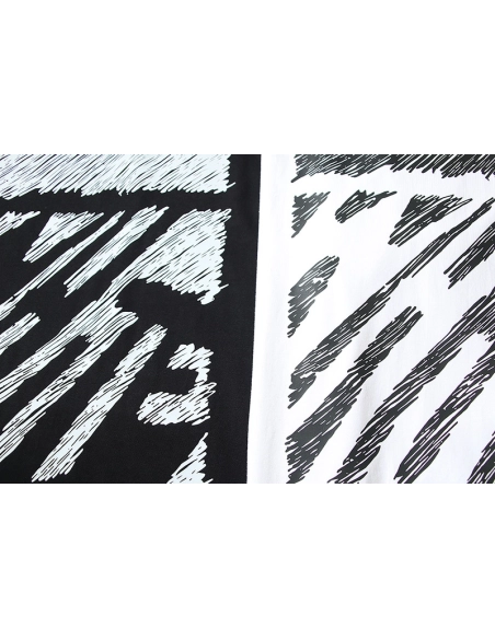 Off-white T-Shirt 109 Black White,Off White T Shirt,Tshirt,APPAREL