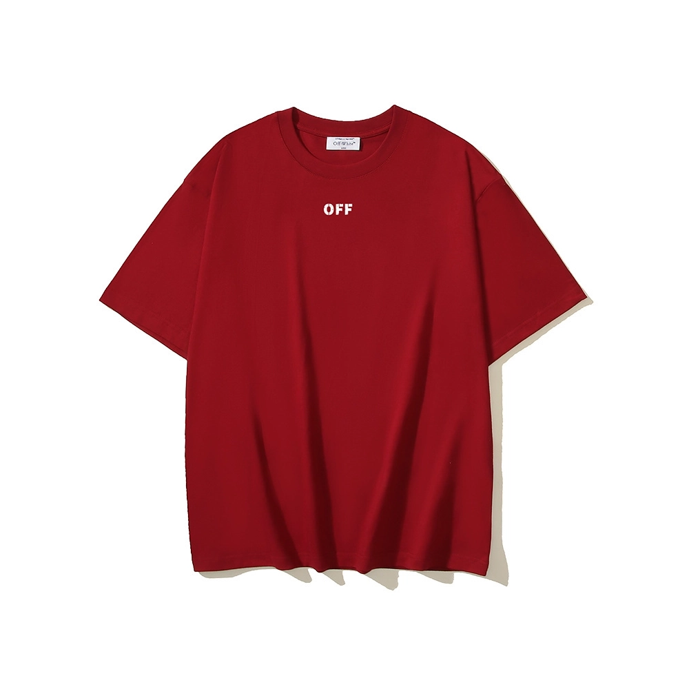 Off-white T-Shirt 158 Black White Blue Claret,Off White T Shirt,Tshirt,APPAREL