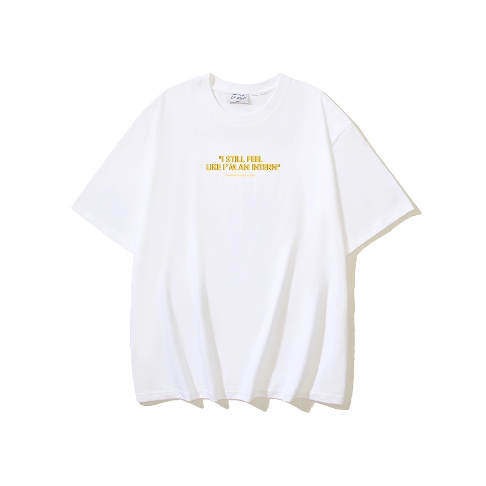 Off-white T-Shirt 159 Black White,Off White T Shirt,Tshirt,APPAREL