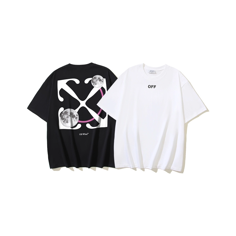 Off-white T-Shirt 160 Black White,Off White T Shirt,Tshirt,APPAREL