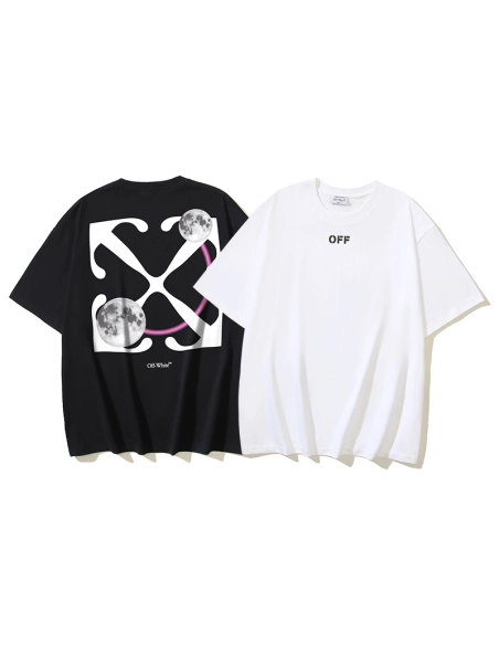 Off-white T-Shirt 160 Black White,Off White T Shirt,Tshirt,APPAREL