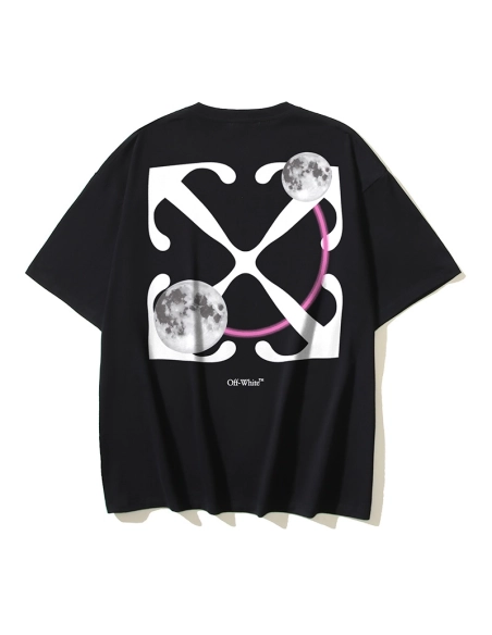 Off-white T-Shirt 160 Black White,Off White T Shirt,Tshirt,APPAREL