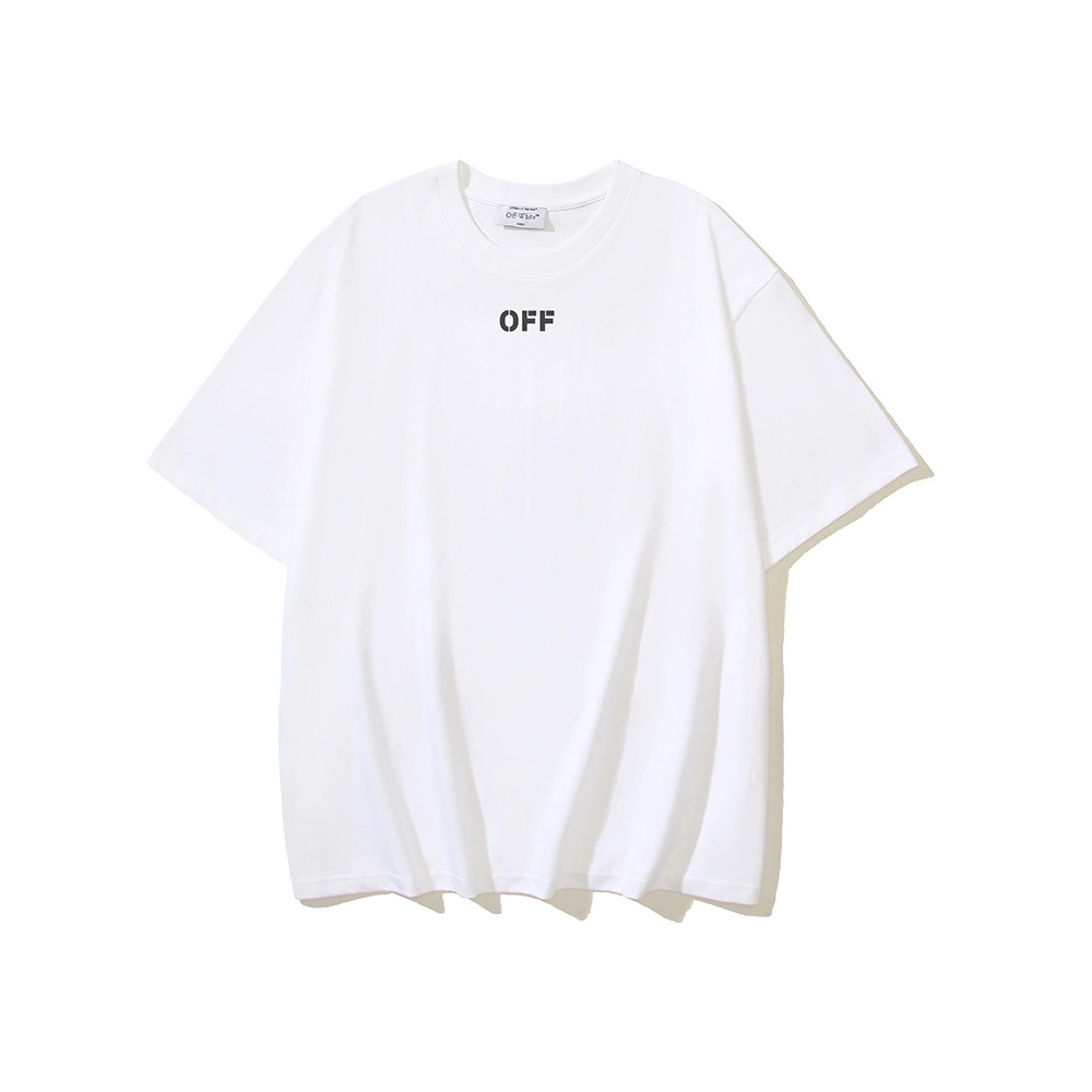 Off-white T-Shirt 160 Black White,Off White T Shirt,Tshirt,APPAREL