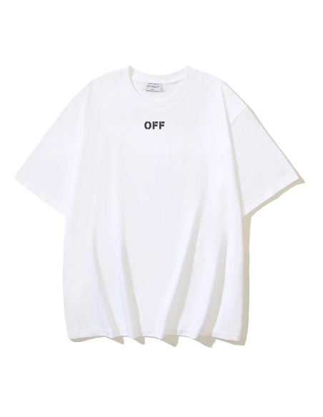 Off-white T-Shirt 160 Black White,Off White T Shirt,Tshirt,APPAREL