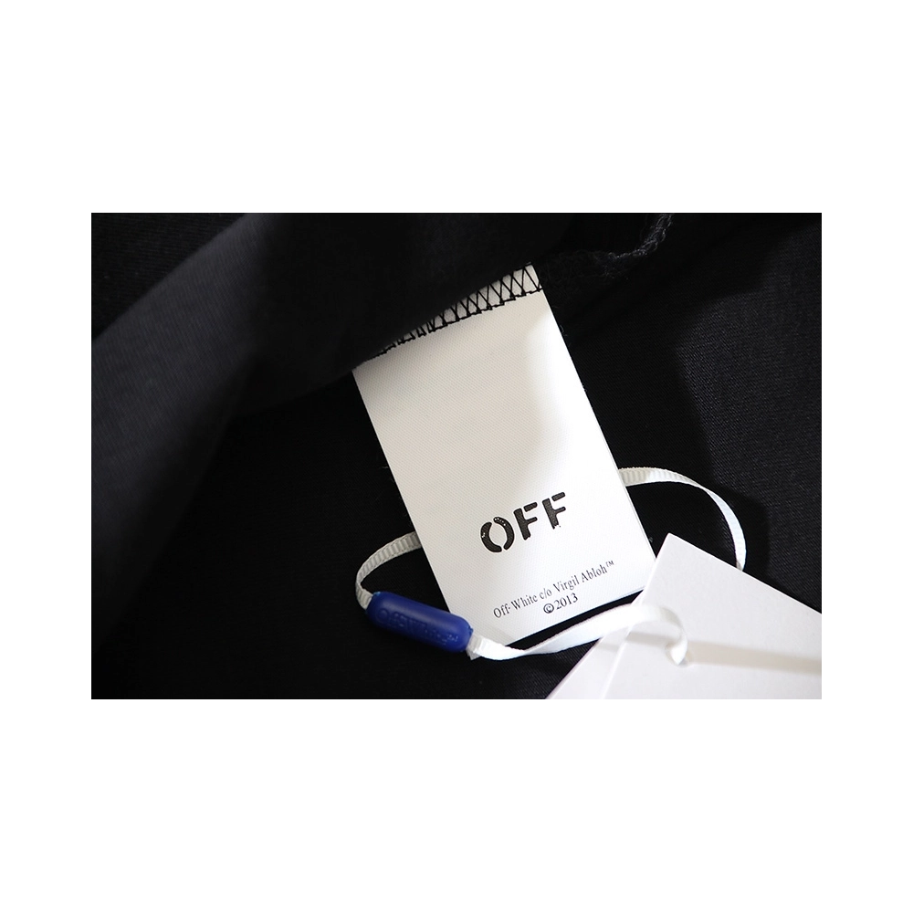 Off-white T-Shirt 160 Black White,Off White T Shirt,Tshirt,APPAREL