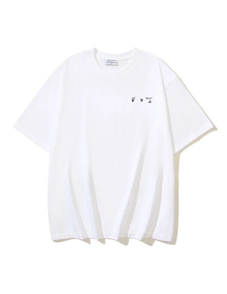 Off-white T-Shirt 161 Black White,Off White T Shirt,Tshirt,APPAREL