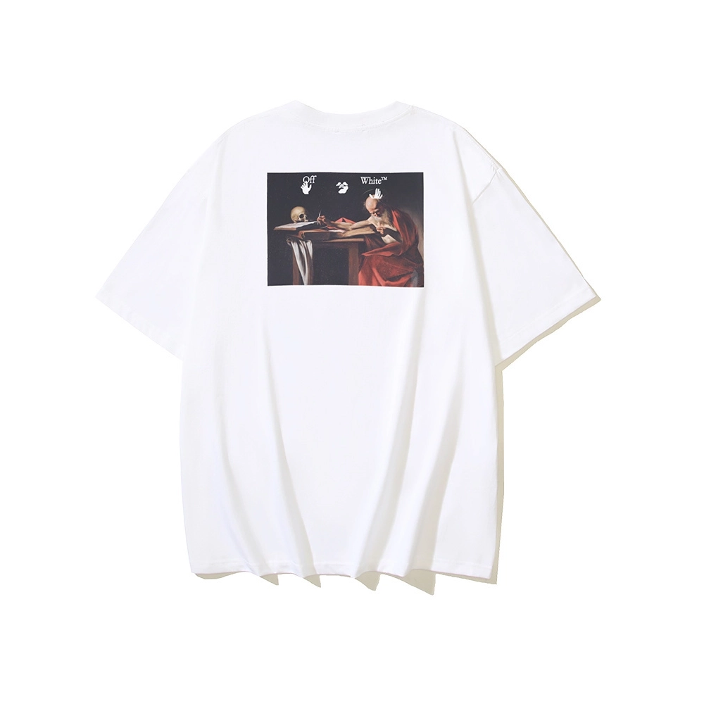 Off-white T-Shirt 161 Black White,Off White T Shirt,Tshirt,APPAREL