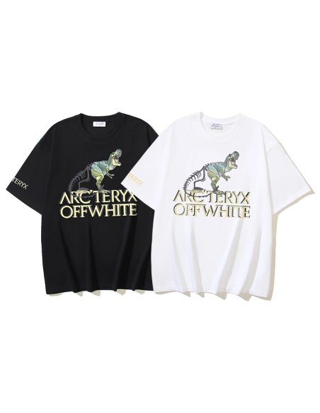 Off-white T-Shirt 163 Black White,Off White T Shirt,Tshirt,APPAREL