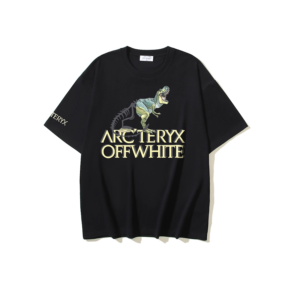 Off-white T-Shirt 163 Black White,Off White T Shirt,Tshirt,APPAREL