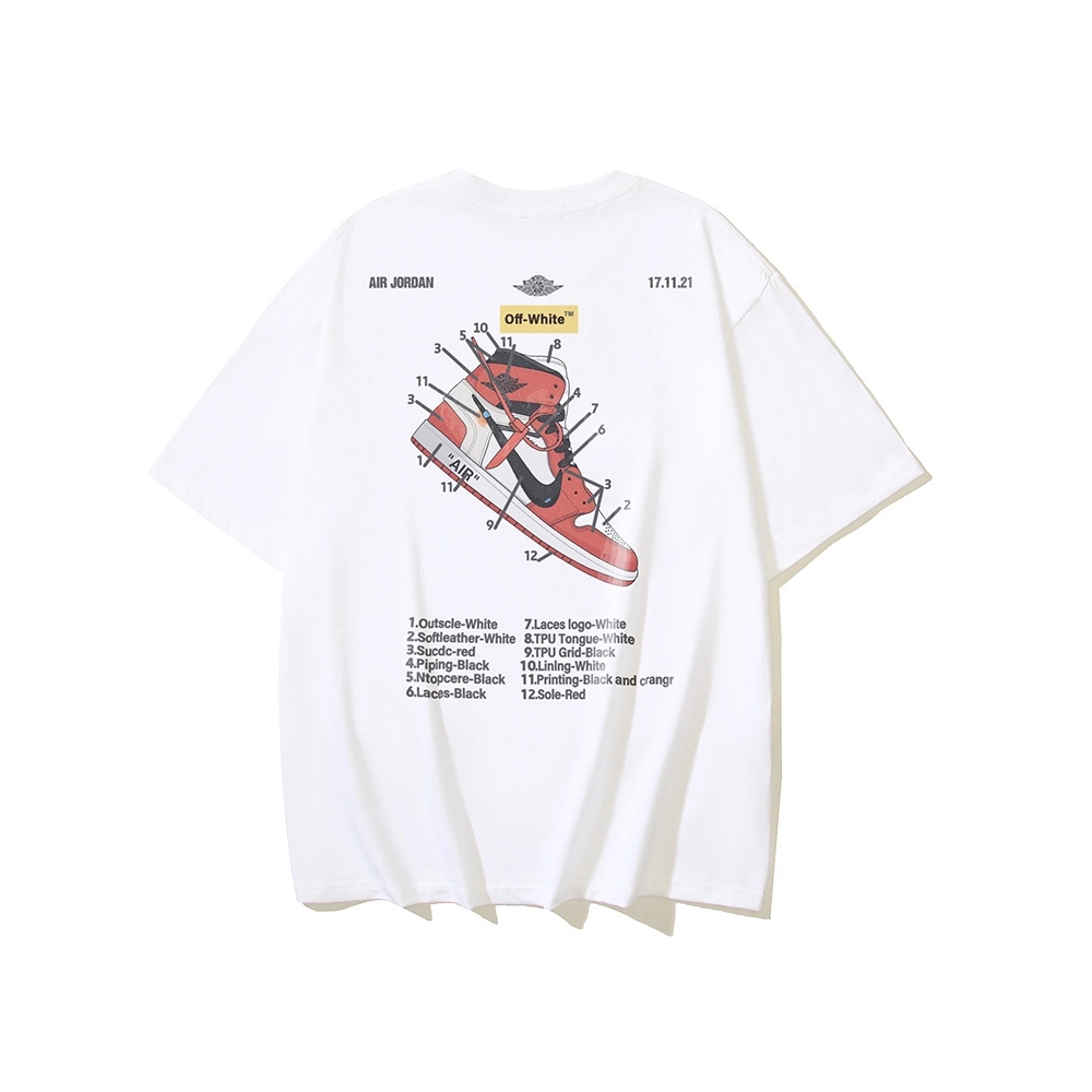 Off-white T-Shirt 162 Black White,Off White T Shirt,Tshirt,APPAREL