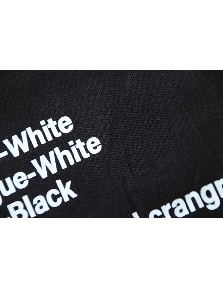 Off-white T-Shirt 162 Black White,Off White T Shirt,Tshirt,APPAREL