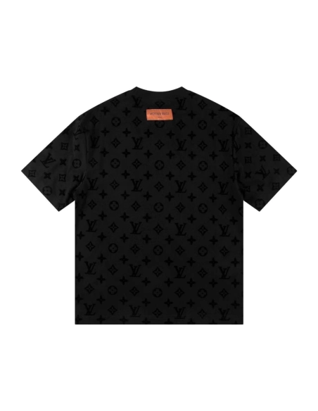 Louis Vuitton T-shirt H888 Gray Black White Orange Hot Pink,Louis Vuitton T Shirt,Tshirt,APPAREL