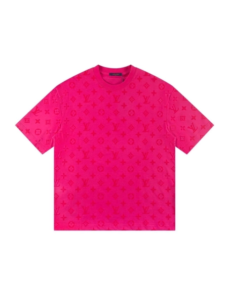 Louis Vuitton T-shirt H888 Gray Black White Orange Hot Pink,Louis Vuitton T Shirt,Tshirt,APPAREL