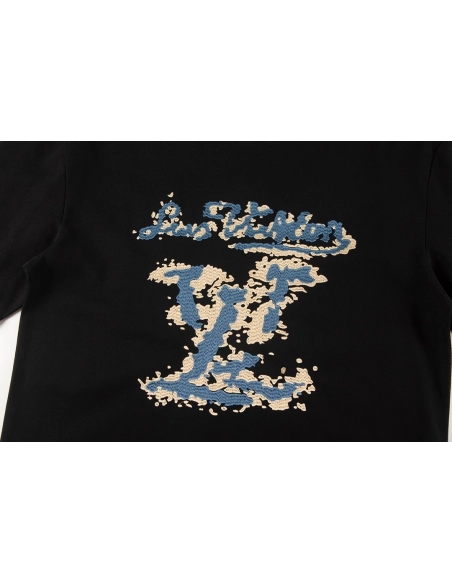 Louis Vuitton T-shirt W2518 Black White,Louis Vuitton T Shirt,Tshirt,APPAREL