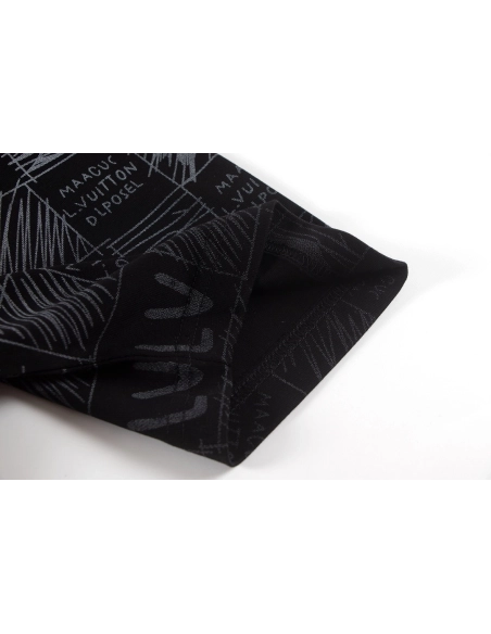 Louis Vuitton T-shirt W2644 Black White,Louis Vuitton T Shirt,Tshirt,APPAREL