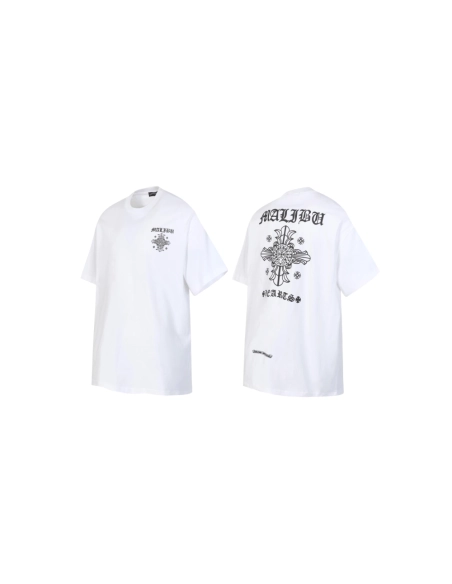Chrome Hearts T-shirt 2205 White,Chrome Hearts T Shirt,Tshirt,APPAREL