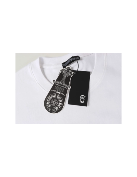 Chrome Hearts T-shirt 2205 White,Chrome Hearts T Shirt,Tshirt,APPAREL