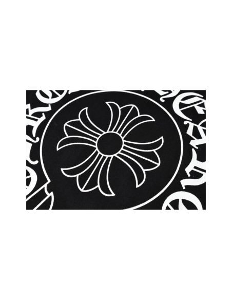 Chrome Hearts T-shirt 2211 Black White,Chrome Hearts T Shirt,Tshirt,APPAREL