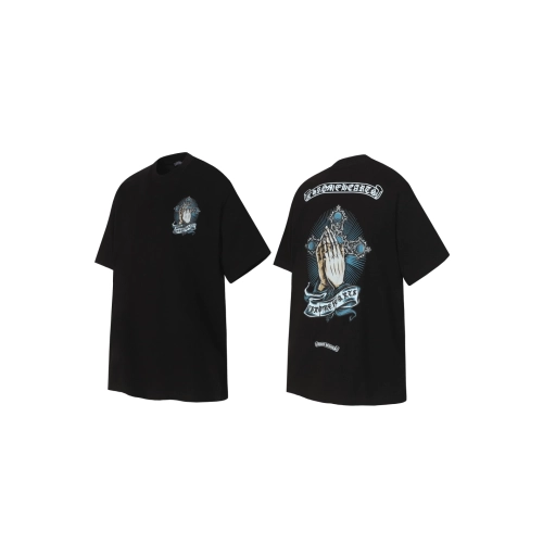 Chrome Hearts T-shirt 2206 Black,Chrome Hearts T Shirt,Tshirt,APPAREL