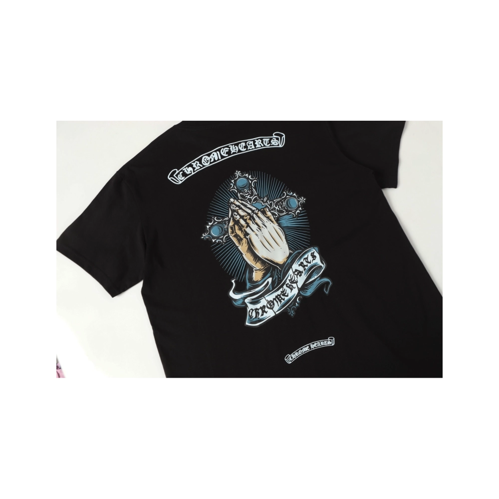 Chrome Hearts T-shirt 2206 Black,Chrome Hearts T Shirt,Tshirt,APPAREL
