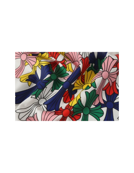 Chrome Hearts T-shirt 2202 Black White,Chrome Hearts T Shirt,Tshirt,APPAREL