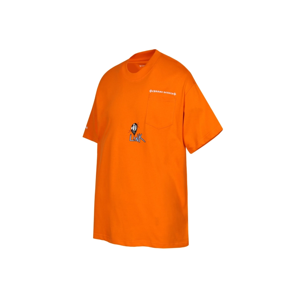 Chrome Hearts T-shirt 2217 Orange,Chrome Hearts T Shirt,Tshirt,APPAREL
