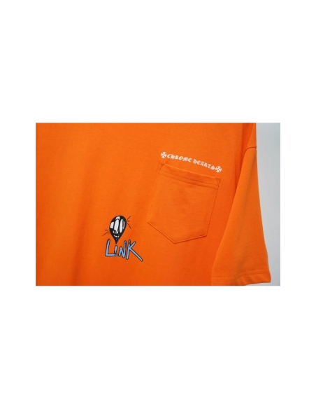 Chrome Hearts T-shirt 2217 Orange,Chrome Hearts T Shirt,Tshirt,APPAREL