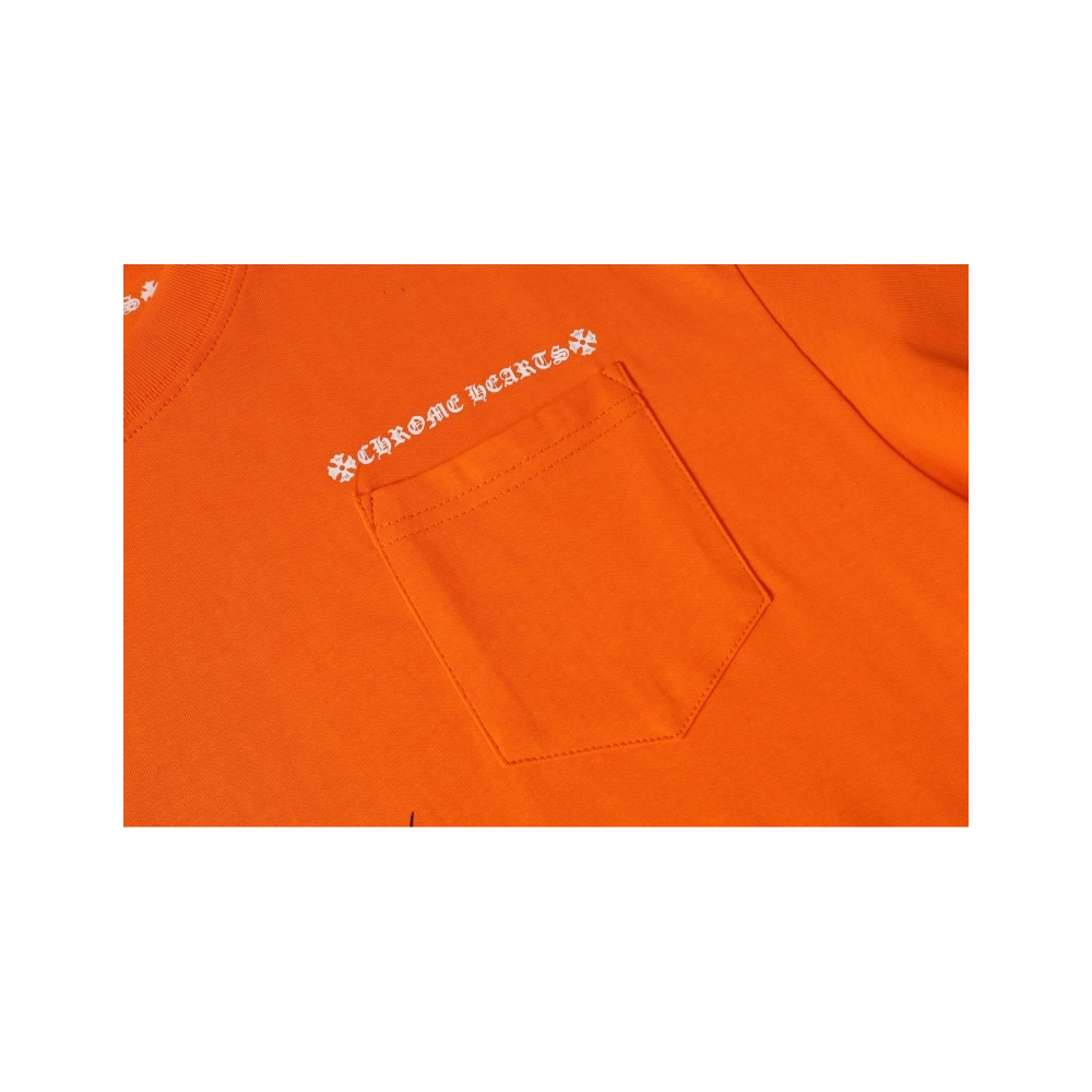 Chrome Hearts T-shirt 2217 Orange,Chrome Hearts T Shirt,Tshirt,APPAREL