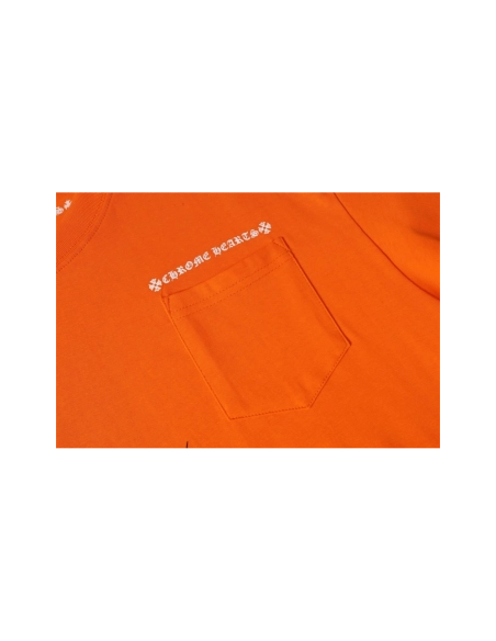 Chrome Hearts T-shirt 2217 Orange,Chrome Hearts T Shirt,Tshirt,APPAREL