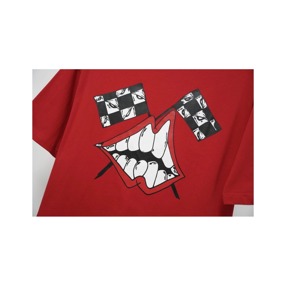 Chrome Hearts T-shirt 2212 Red,Chrome Hearts T Shirt,Tshirt,APPAREL