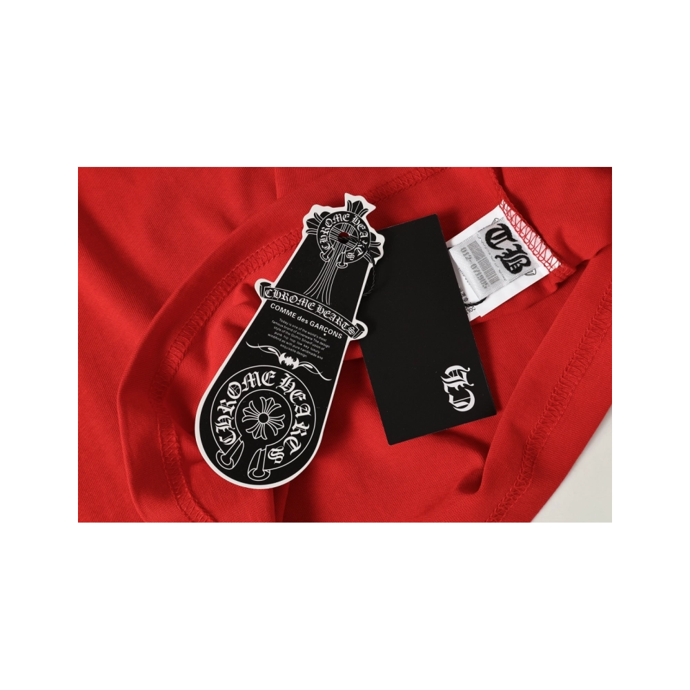 Chrome Hearts T-shirt 2212 Red,Chrome Hearts T Shirt,Tshirt,APPAREL
