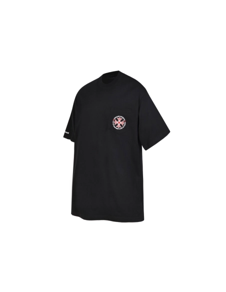 Chrome Hearts T-shirt 2232 Black White,Chrome Hearts T Shirt,Tshirt,APPAREL