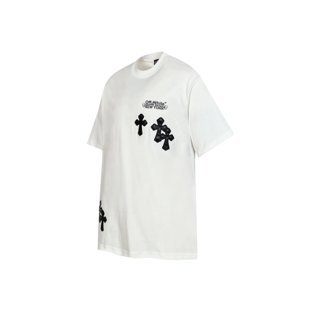 Chrome Hearts T-shirt 2011 Black White,Chrome Hearts T Shirt,Tshirt,APPAREL