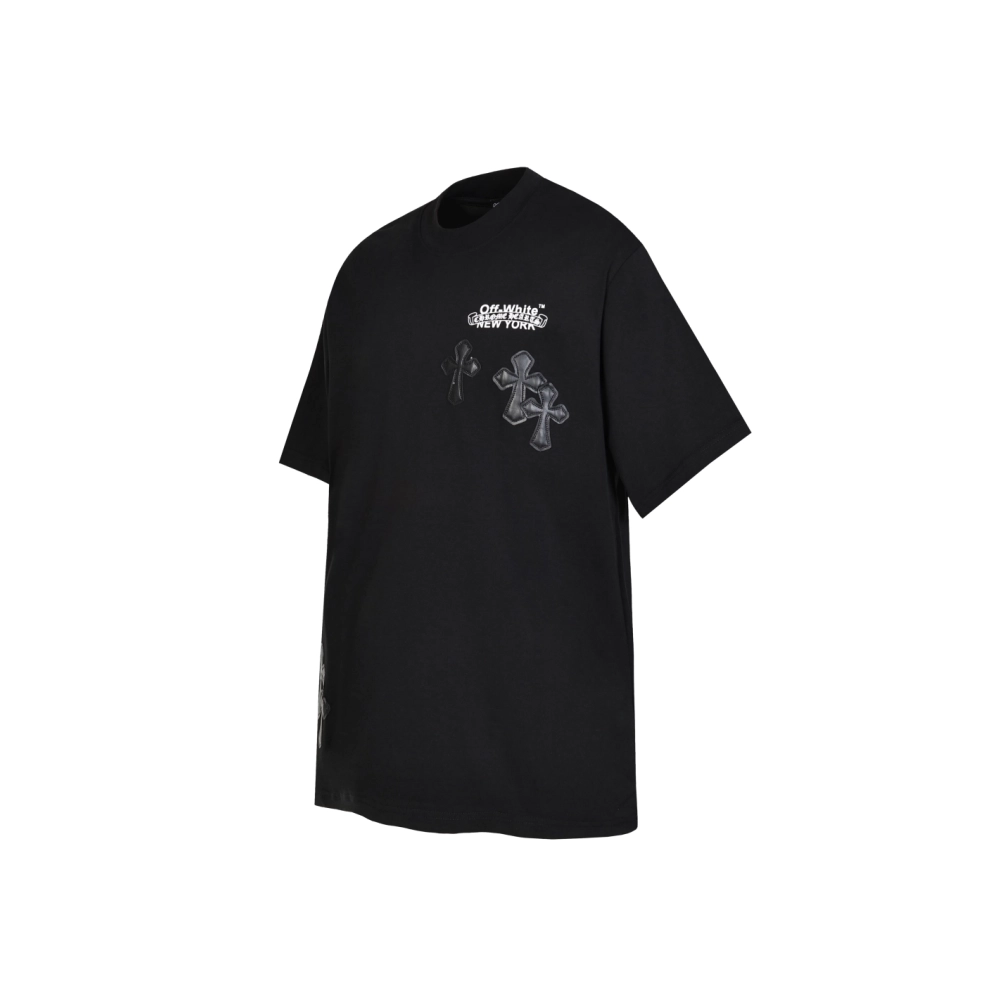 Chrome Hearts T-shirt 2011 Black White,Chrome Hearts T Shirt,Tshirt,APPAREL