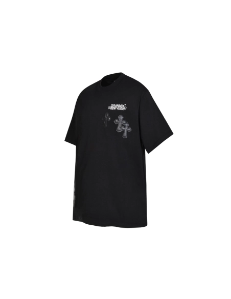 Chrome Hearts T-shirt 2011 Black White,Chrome Hearts T Shirt,Tshirt,APPAREL