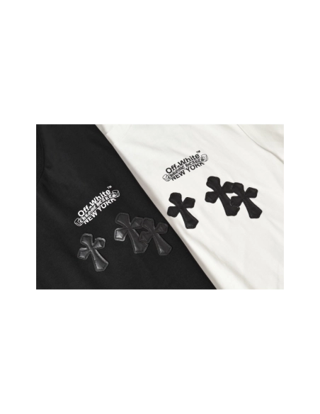 Chrome Hearts T-shirt 2011 Black White,Chrome Hearts T Shirt,Tshirt,APPAREL