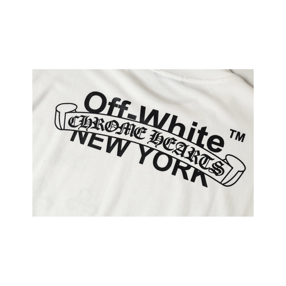 Chrome Hearts T-shirt 2011 Black White,Chrome Hearts T Shirt,Tshirt,APPAREL