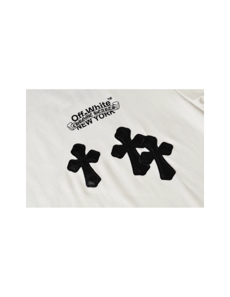 Chrome Hearts T-shirt 2011 Black White,Chrome Hearts T Shirt,Tshirt,APPAREL