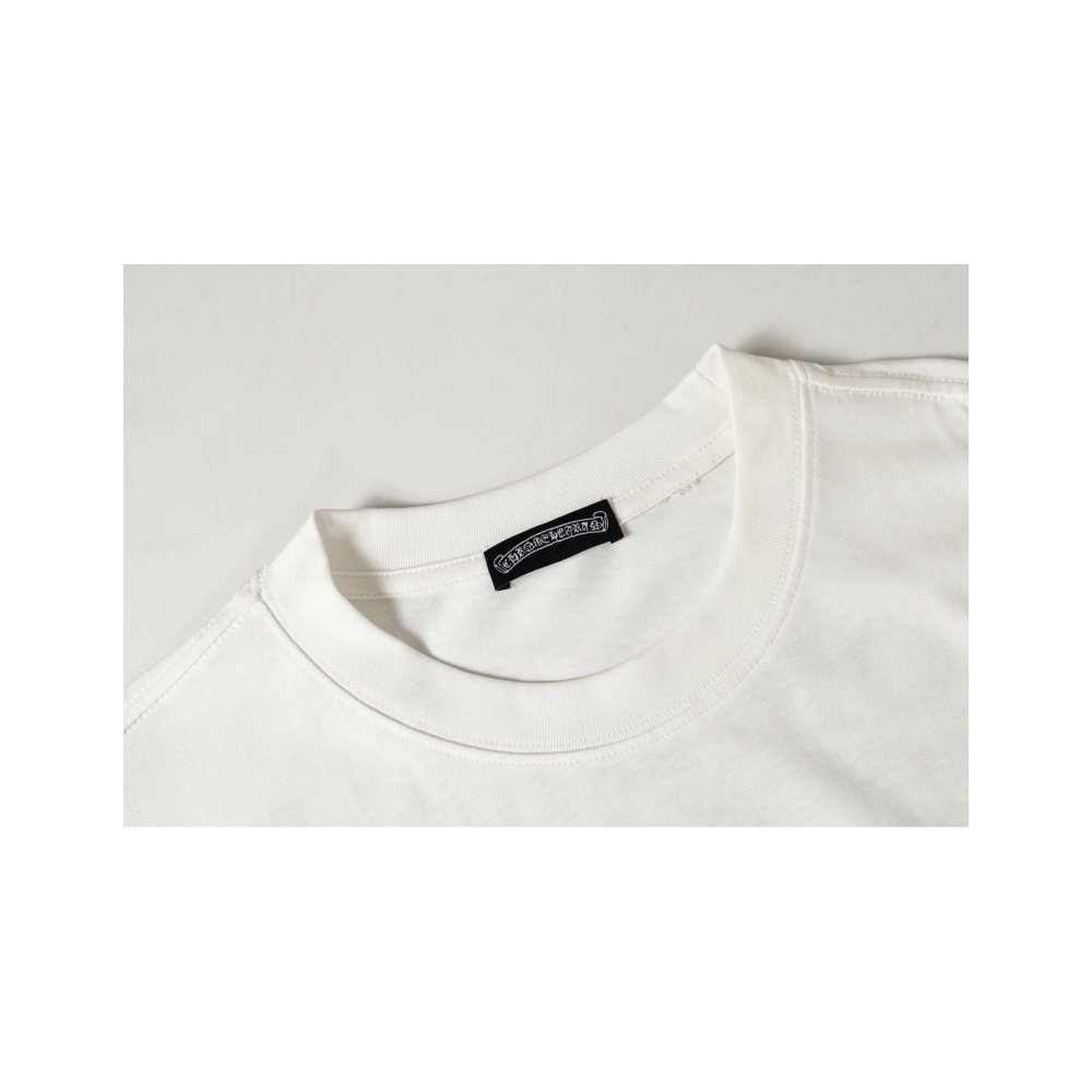 Chrome Hearts T-shirt 2011 Black White,Chrome Hearts T Shirt,Tshirt,APPAREL