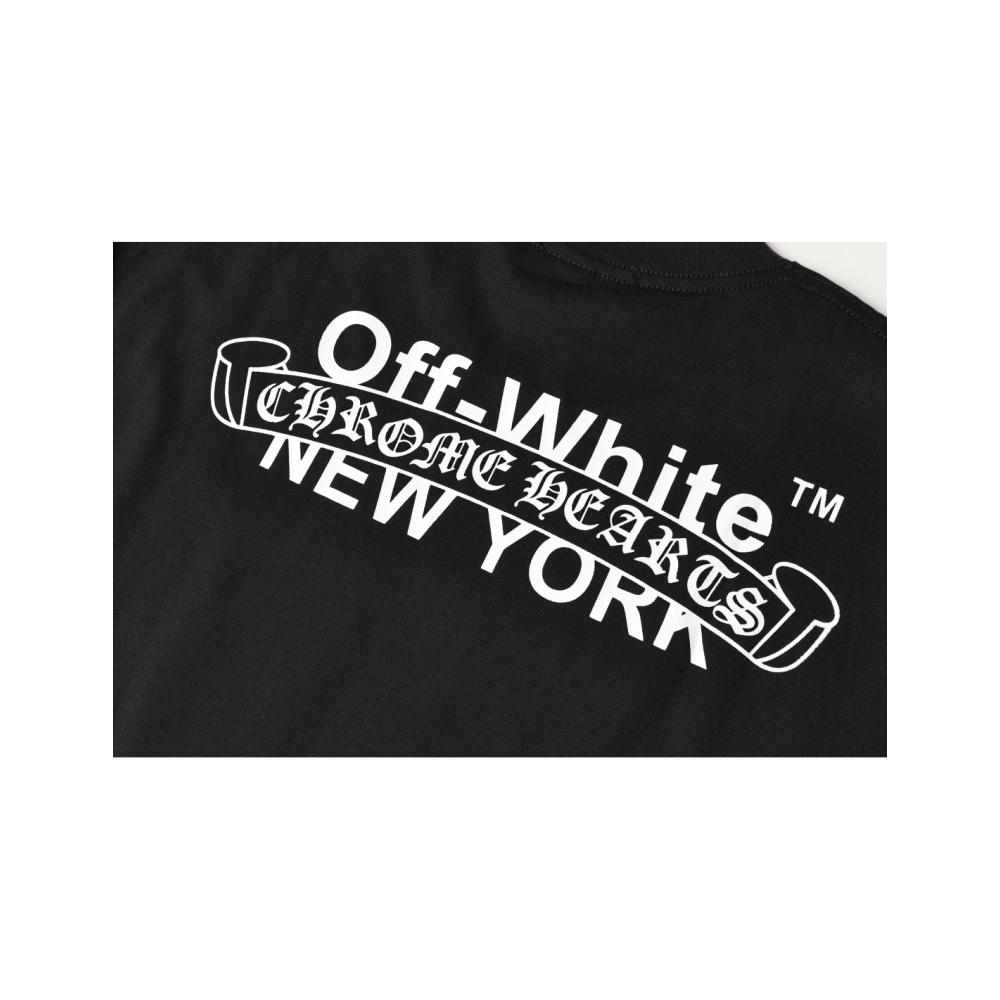 Chrome Hearts T-shirt 2011 Black White,Chrome Hearts T Shirt,Tshirt,APPAREL